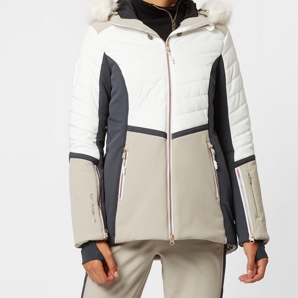 Sweaty Betty | Jackets u0026 Coats | Sweaty Betty Method Hybrid Ski Jacket In  White Small | Poshmark